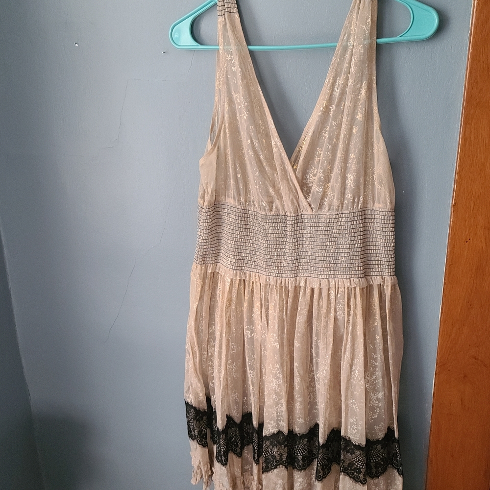 Sheer Mini dress